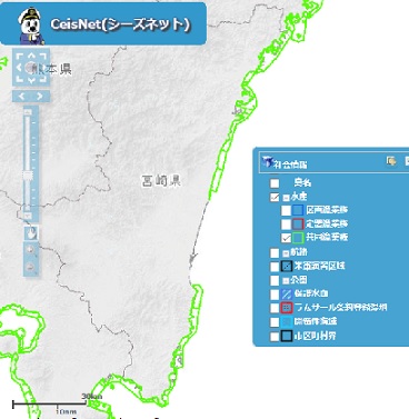 宮崎県の共同漁業権